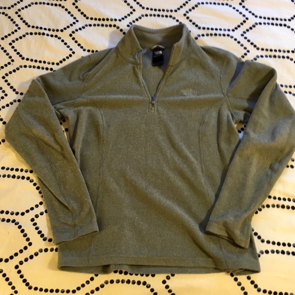 The North Face Tops - Gray North Face Quarter Zip